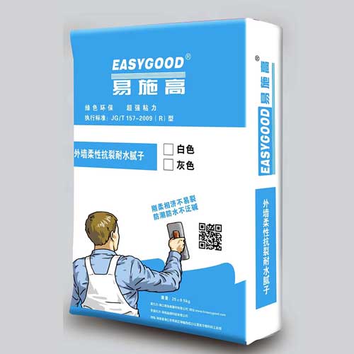 外墙柔性抗裂耐水腻子